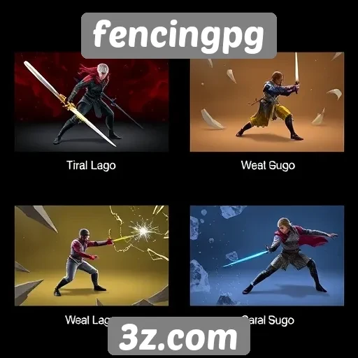 Exploração dos modos de jogo disponíveis no fencingpg